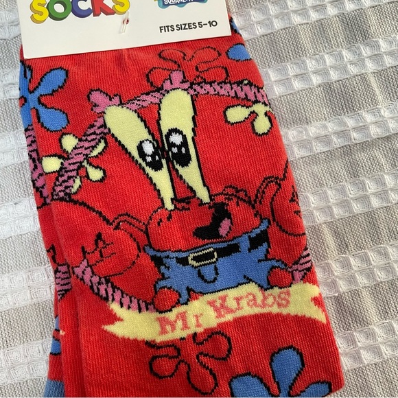 Nickelodeon Mr. Krabs Socks - Picture 2 of 3